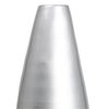 Uniquewise 31.5" Spun Bamboo Modern Metallic Tall Floor Vase, Silver QI003354SI.L